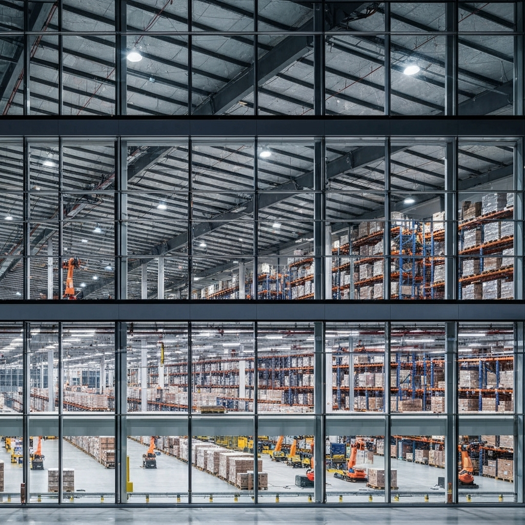 Modern shipping facility